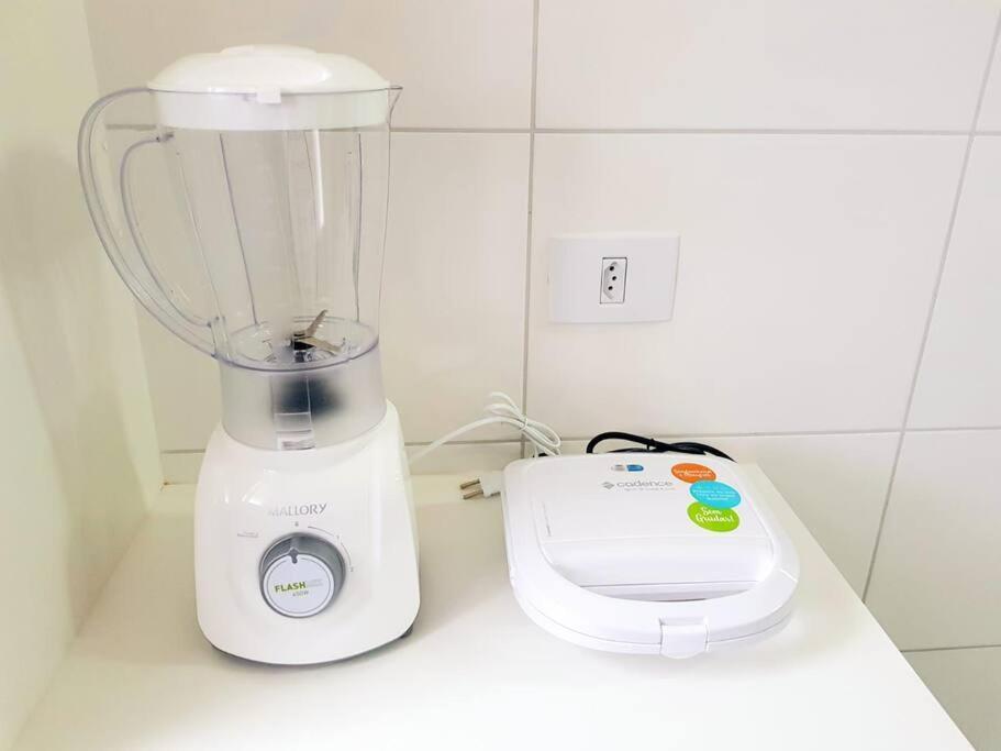 Ap Frente Mar Com Ar-Condicionado E Varanda Gourmet Mongaguá エクステリア 写真